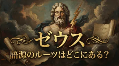 ゼウス ギリシャ神話の名前、意味と由来は？