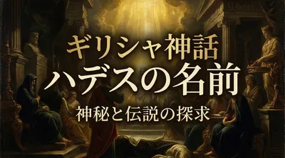 ギリシャ神話ハデスの名前の意味や由来とは？