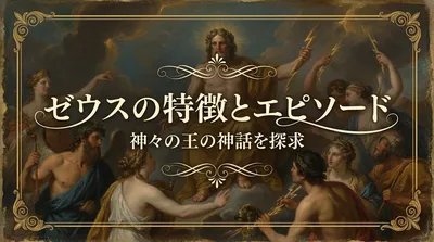 ゼウスの特徴やエピソードってどんなの？
