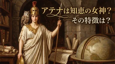アテナは知恵の女神？その特徴は？