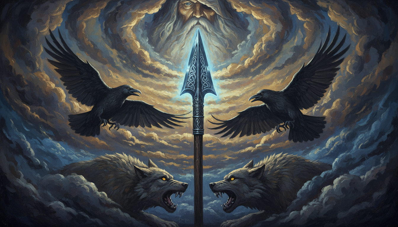 グングニルはオーディンの不屈の意志と勝利の象徴